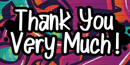 Woopsie Graffiti Font Poster 5