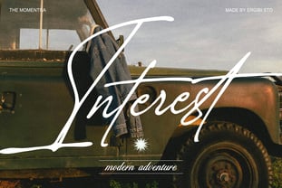 Momentra Font Poster 5