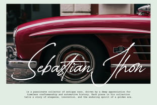 Momentra Font Poster 2