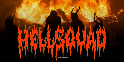 Huruhara Font Poster 3
