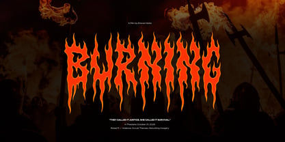 Huruhara Font Poster 5