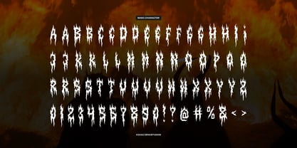 Huruhara Font Poster 10