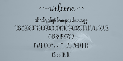 Welcomes Font Poster 6