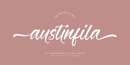 Austinfila Font Poster 1