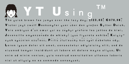 YT Using Font Poster 1