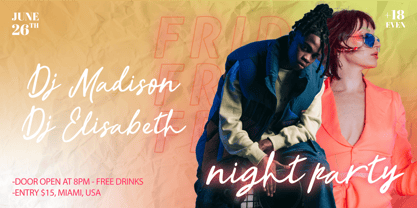 The Last Hunter Font Poster 4