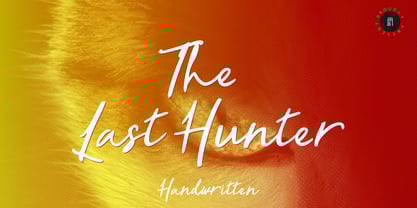 The Last Hunter Font Poster 1