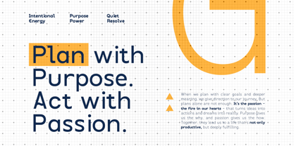 Interform Mono Font Poster 4