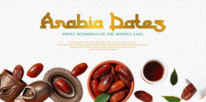 Sacred Mubarak Font Poster 3