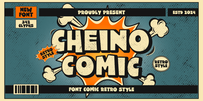 Cheino Font Poster 1