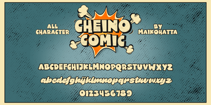 Cheino Font Poster 8