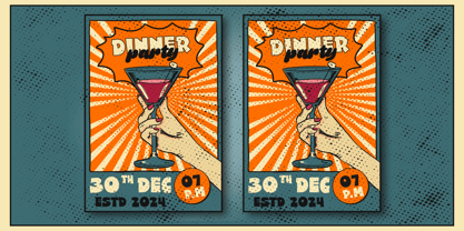 Cheino Font Poster 3