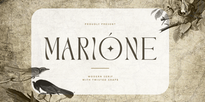 Marione Font Poster 1