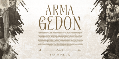 Marione Font Poster 8