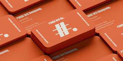 New Taurus Font Poster 6