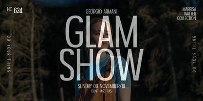 Nexora Font Poster 5