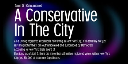 Nexora Font Poster 6