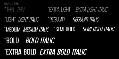 Nexora Font Poster 8