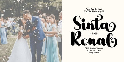 Mindset Script Font Poster 3