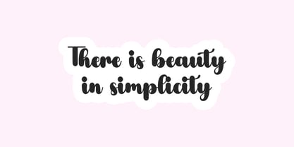 Mindset Script Font Poster 2