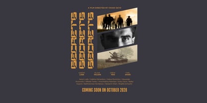 Echocore Techno Font Poster 4