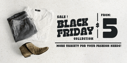 Banditor Font Poster 4