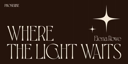 BD Phoserine Font Poster 7