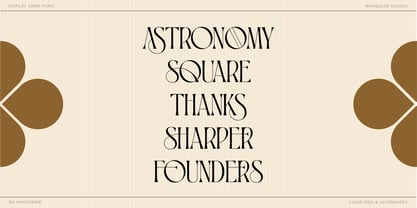 BD Phoserine Font Poster 5