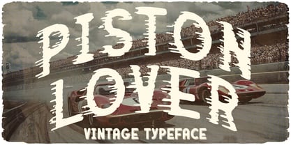 Piston Lover Font Poster 1