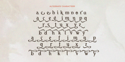 Sprinkle Beauty Font Poster 10