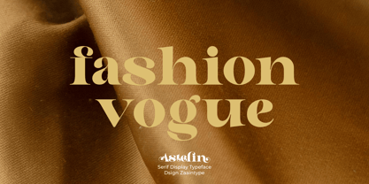 Astelin Font Poster 3