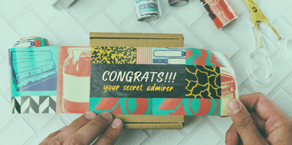 Mensota Treasure Font Poster 12