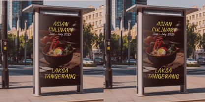 Mensota Treasure Font Poster 5