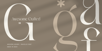 Ravello Font Poster 6