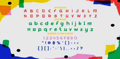 Crest Strap Font Poster 5