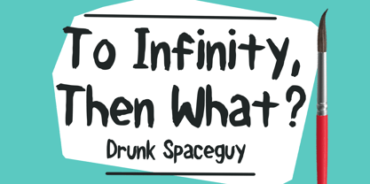 Easy Brush Font Poster 2