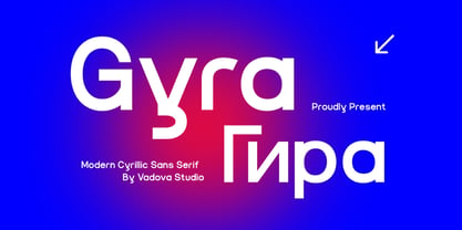 Gyra Font Poster 1
