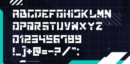 Techmaze Font Poster 7