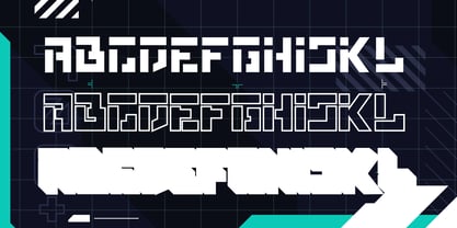 Techmaze Font Poster 8