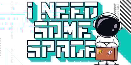 Techmaze Font Poster 2