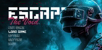 Techmaze Font Poster 6