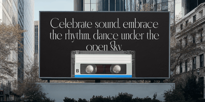 Emblora Font Poster 7