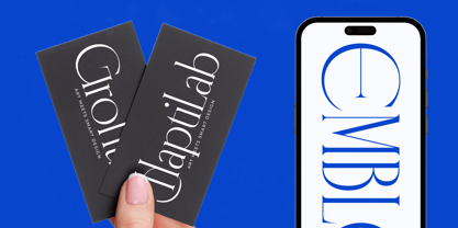 Emblora Font Poster 5