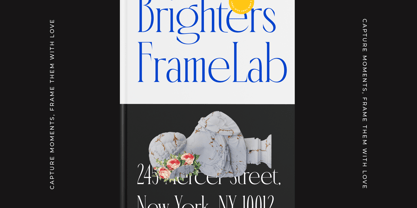 Emblora Font Poster 4