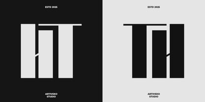 Thoulh Font Poster 4