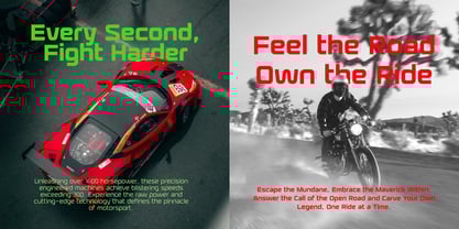 Arclight Font Poster 6