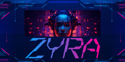 Pulse Display Font Poster 4