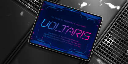 Pulse Display Font Poster 3