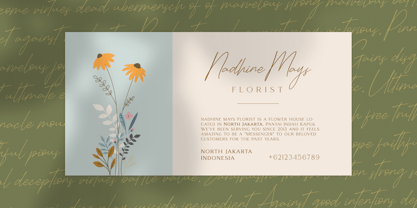 Heleny Font Poster 5