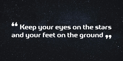 Walkmoon Font Poster 7